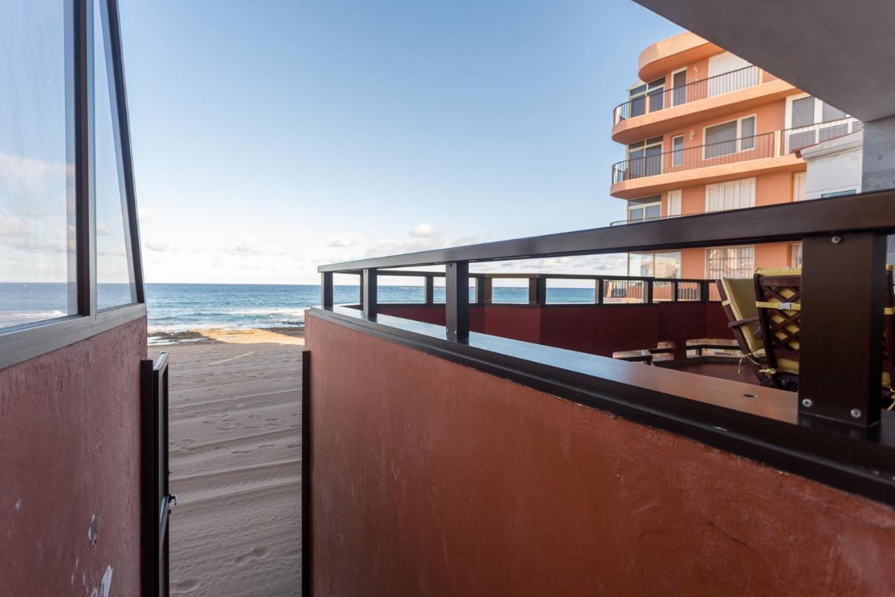 Front Line Beach With Fantastic Terrace. Telde Esterno foto