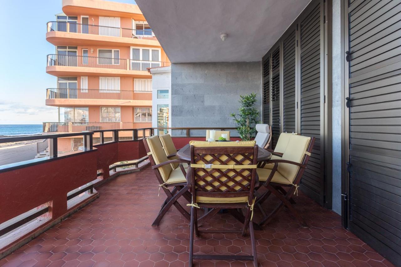 Front Line Beach With Fantastic Terrace. Telde Esterno foto