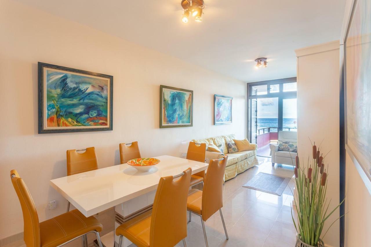 Front Line Beach With Fantastic Terrace. Telde Esterno foto
